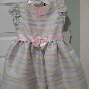 Pastel multi-colored dress